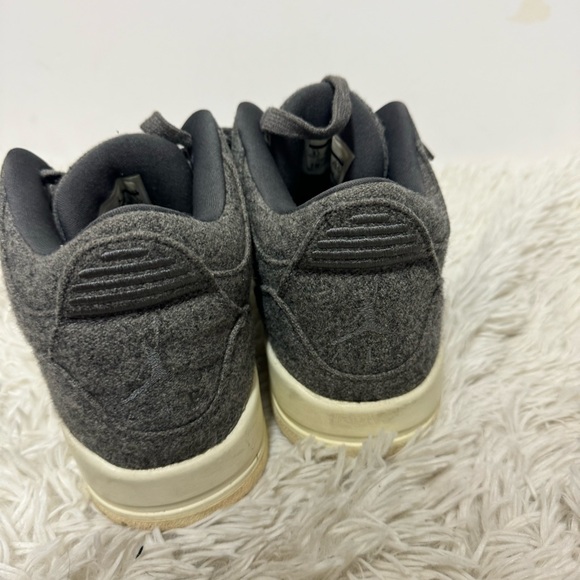 Jordan retro 3 wool sz 8.5 grey - Picture 6 of 8